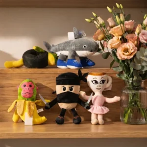 Peluche Brainrot Meme Viral TikTok 30cm