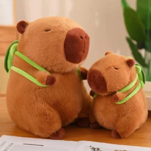 Peluche Capibara Con Mochila