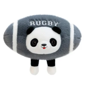Peluche Panda Almohada Rugby