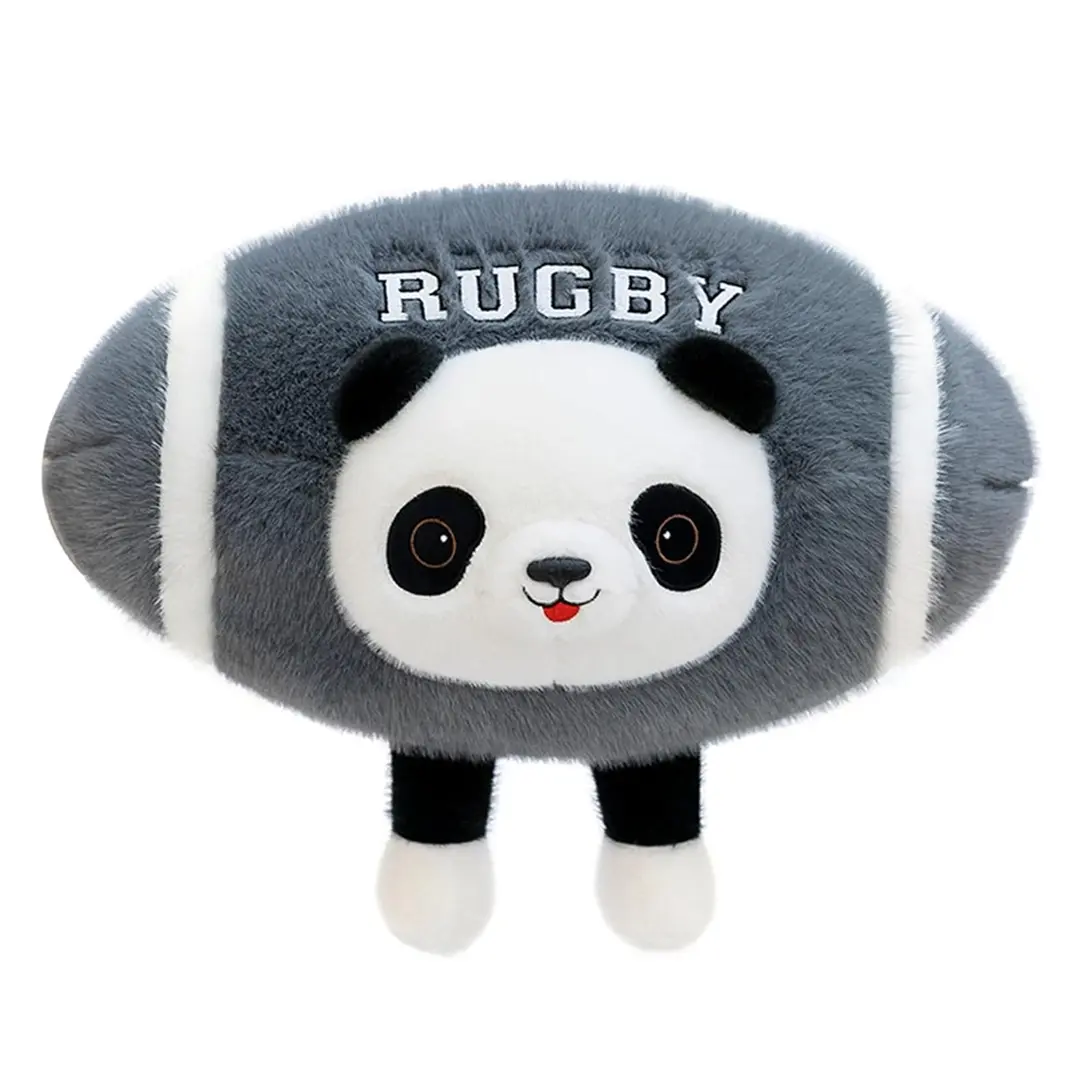 Peluche Panda Almohada Rugby