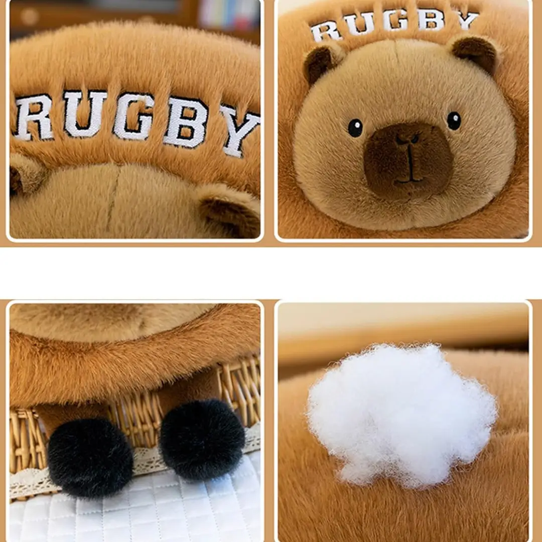 Peluche Panda Almohada Rugby - Imagen 5