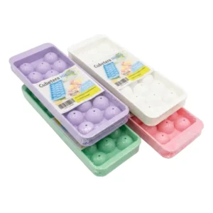 Cubetera Hielera Para 20 Esferas de Hielo con Tapa