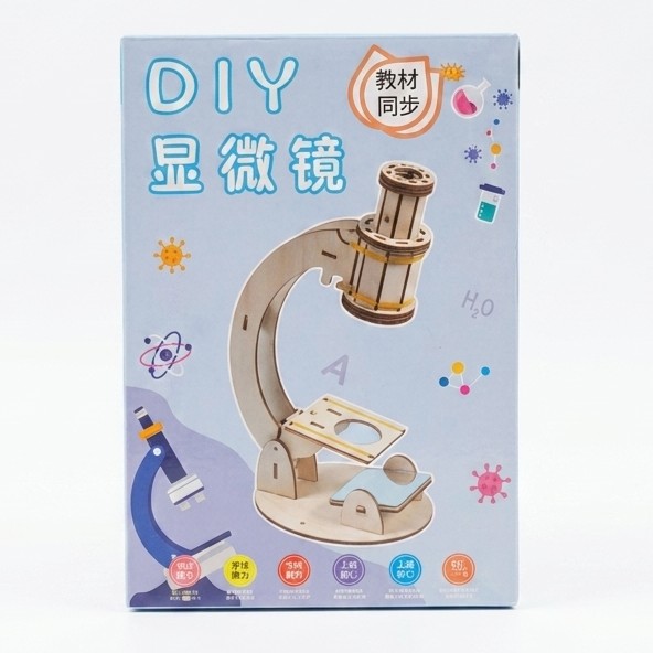 Kit Educativo 3D de Microscopio de Experimentación