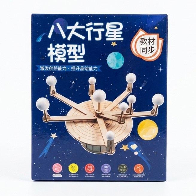 Kit Educativo 3D de Sistema Solar