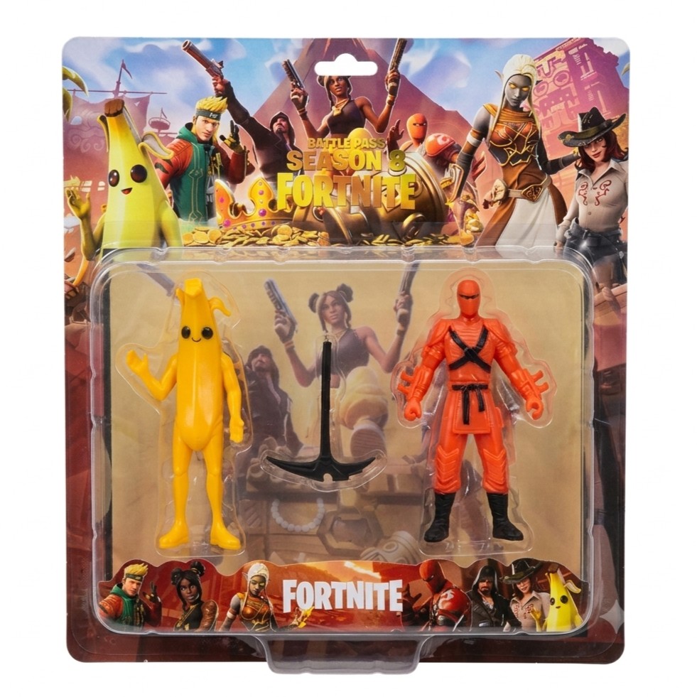 Set de 2 Muñecos Fortnite en Blister