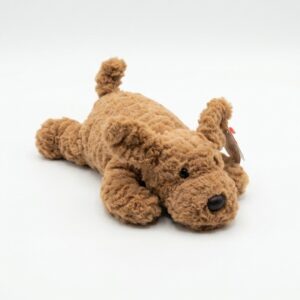 Peluche Perro Acostado Marron