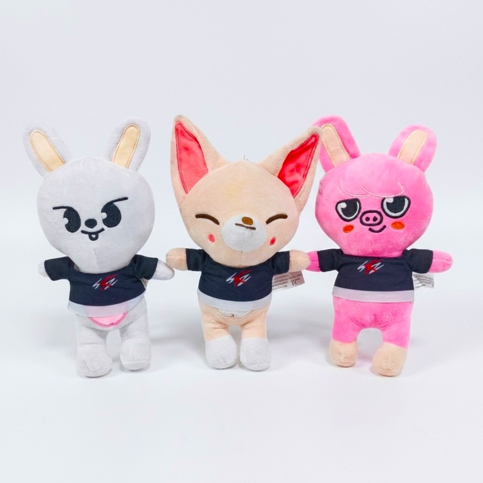 Peluches inspirados en Stray Kids Skzoo