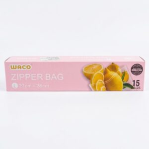 Bolsas con Cierre Hermético Tipo Zipper x 15 Piezas