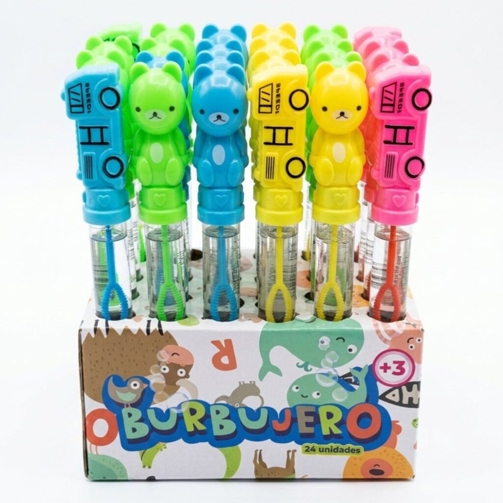 Burbujero Infantil Largo con Formas