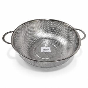 Colador de Acero Inoxidable Microperforado de 26cm de Diámetro