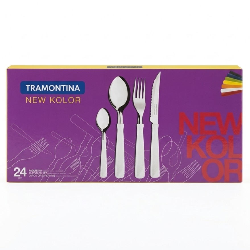 Juego de Cubiertos Tramontina de 24 Piezas