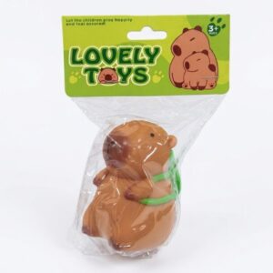 Squishy con Forma de Capibara con Chifle