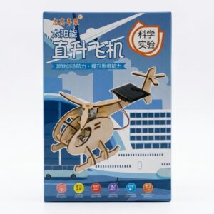 Kit Educativo 3D Helicóptero Solar