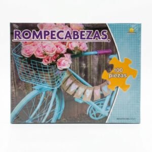 Rompecabezas de Bicicleta Vintage de 100 Piezas