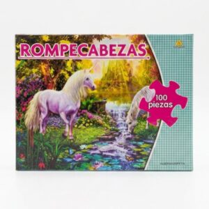 Rompecabezas de Unicornios de 100 Piezas