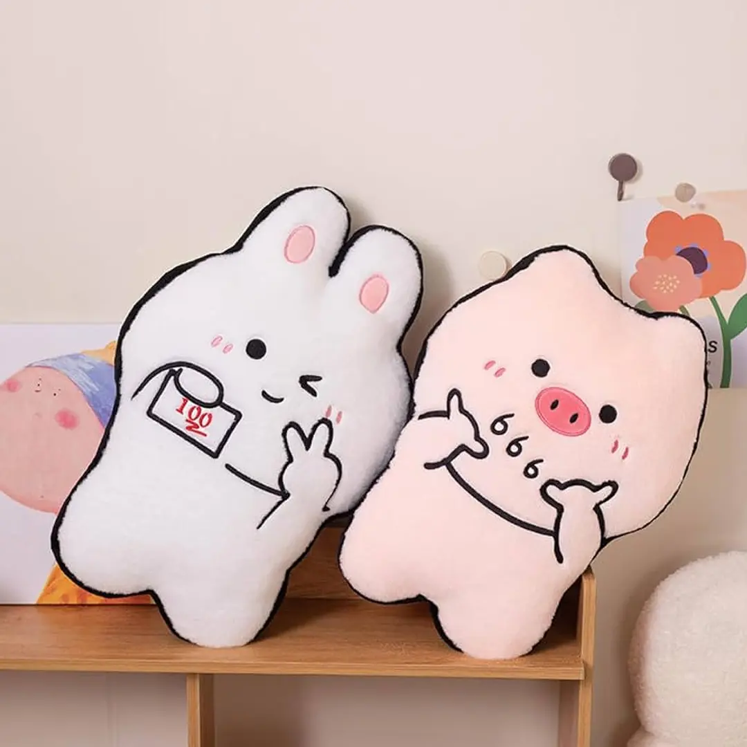 Almohadas de peluche con formas kawaii - Imagen 2