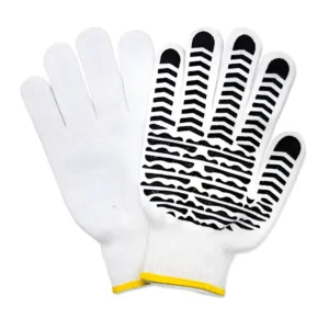 Guantes de Trabajo Moteados Algodon