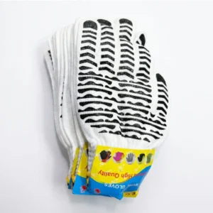 Guantes de Trabajo Moteados Algodon Cantidad